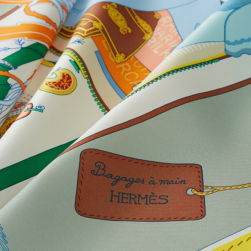 HERMES 新作 スカーフ カレ90 シルク100% Bagage a Main Bagage a Main scarf 90 | Hermès Canada